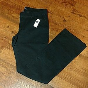 NWT Gap Slim City Boot Dress Pants Womens Sz 8